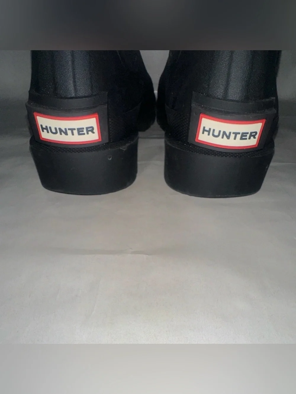 Hunter Men’s Orford Chelsea Rain Boots – Black – Size 8